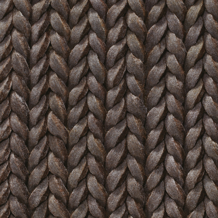 Rug Guru Urbane Chocolate - handmade