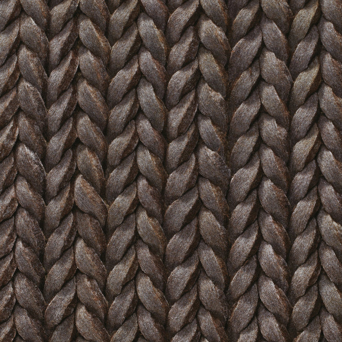 Rug Guru Urbane Chocolate - handmade