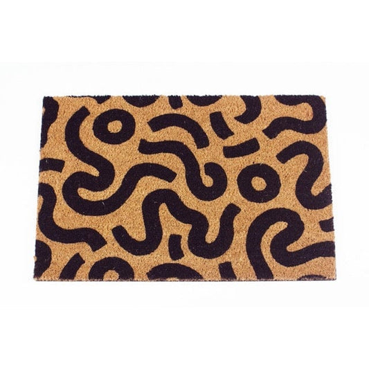 Rugs & More Premium Coir Doormat Astley Abstract Design Doormat 40x60cm Doormat RUGS_and_MORE 100218AH-5