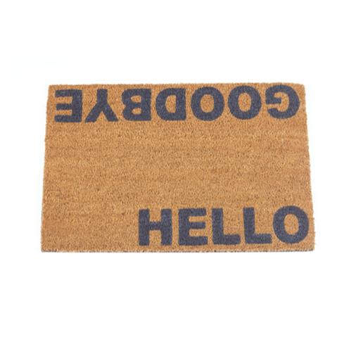 Rugs & More Premium Coir Doormat Astley Hello Goodbye Design Doormat 40x60cm Doormat RUGS_and_MORE 100216AH-5