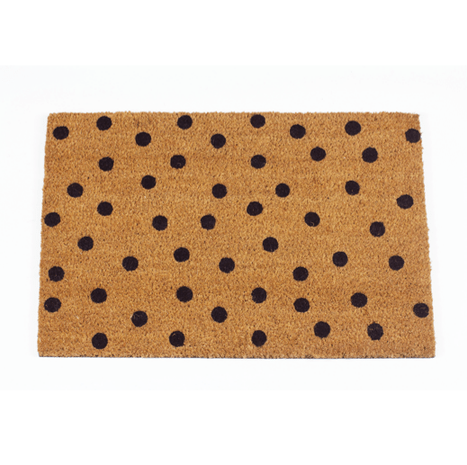 Rugs & More Premium Coir Doormat Astley Polka Dot Design Doormat 40x60cm Doormat RUGS_and_MORE 100217AH-5