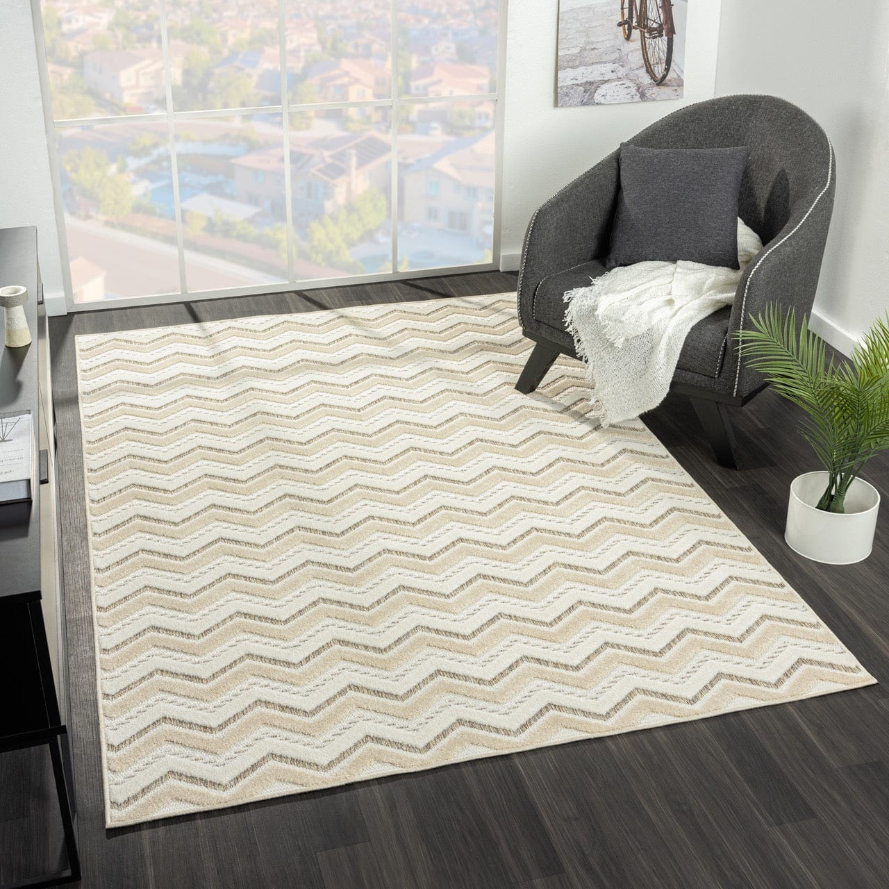 Stella Zig Zag Indoor/Outdoor Rug RUGS_and_MORE